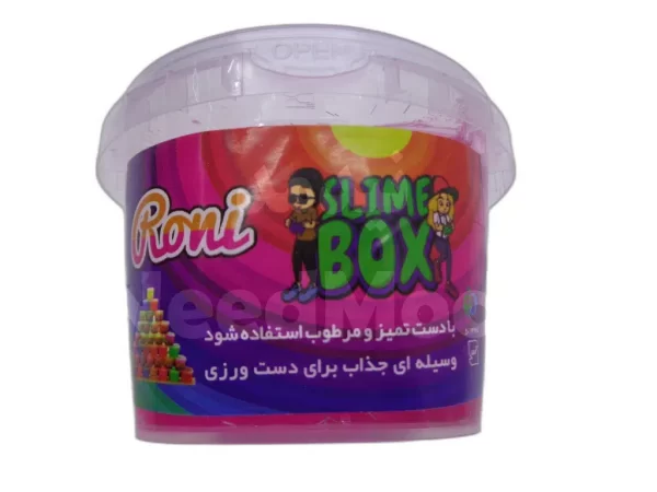 اسلایم باکس (slime box) رنگ صورتی