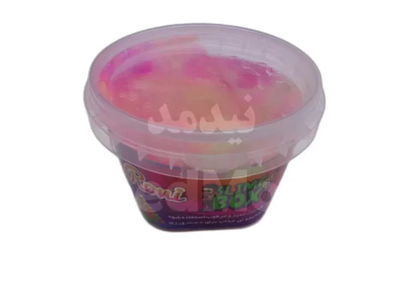 اسلایم باکس (slime box) رنگارنگ